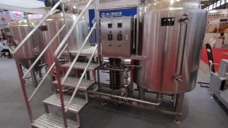 Équipement électrique de brassage de bière du restaurant 1000L